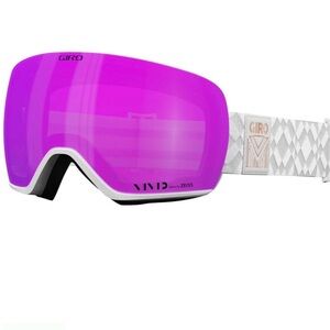 NWT Giro Lusi Snow Goggles White Flake Vivid